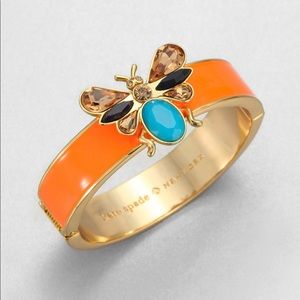 Kate Spade “Unwanted Visitor” Hinged Bracelet